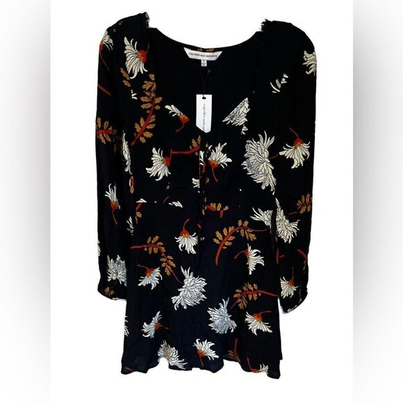 Cupcakes & Cashmere London Ink Fall Floral Dress 2 - Picture 2 of 5